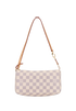 Pochette Accessories, &pound;650, Handbags, White, Canvas, Front view